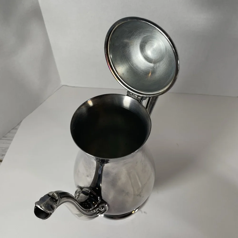 Newburyport Silver Plated Tea‎ Set Teapot with Handle Insulators and Sugar Bowl